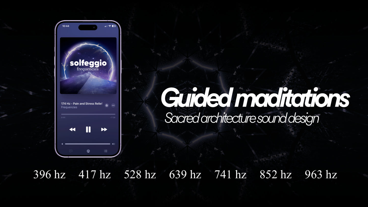 Solfeggio frequencies | Guided meditations + MANUAL ENERGÉTICO